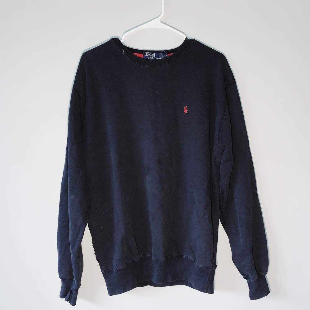 *SOLD* Polo Ralph Lauren Navy Crew Neck Pullover